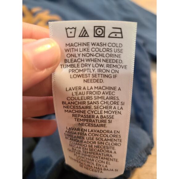 Timberland large 14-16 boys blue tee - Picture 6 of 6